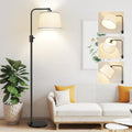 Modern 【Upgraded】 Dimmable Floor Lamp, 1000 Lumens LED Edison Bulb Collection