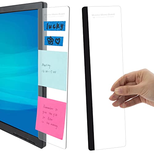 high-quality MDOZQ Office Desk Accessories 2pcs Computer Monitor Memo Board Message Essentials