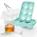 Smart Home Large Ice Cube Tray for Freezer - 2 Pack Kit