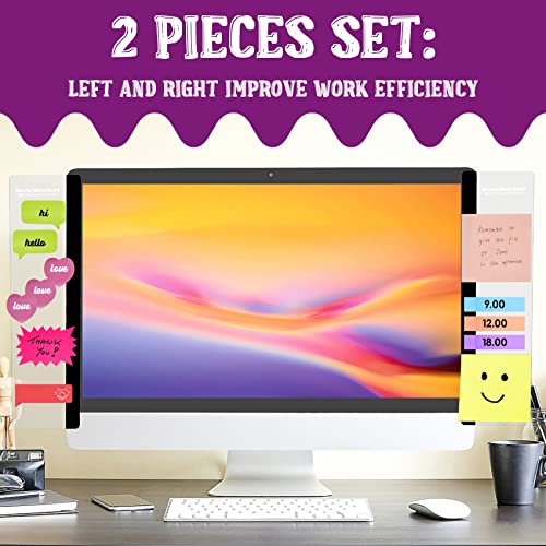 high-quality MDOZQ Office Desk Accessories 2pcs Computer Monitor Memo Board Message Essentials
